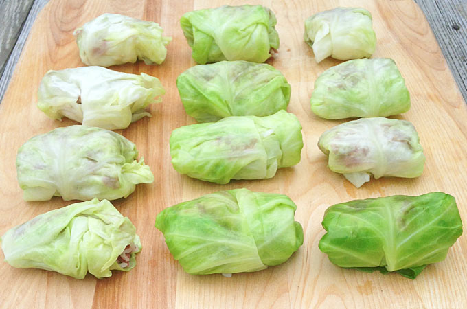 Galumpkis Stuffed Cabbage are a delicious addition to your tried and true recipes. An old family favorite, this dish is perfect for chilly nights! They are also called Gołąbki, Golumpki, Gwumpki, Golabki, and even Halupki in Slovak areas!