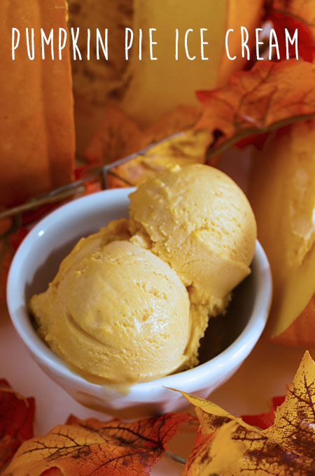 This simple pumpkin pie ice cream recipe will have you skipping the pie this year. This homemade ice cream takes Libby's pure pumpkin to the next level.