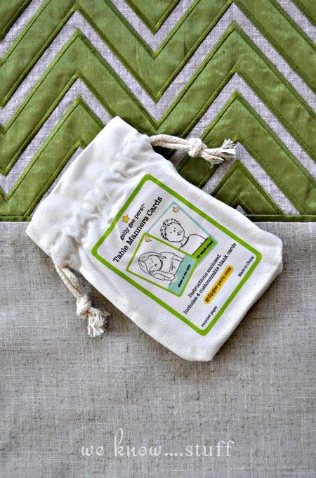Do your children act like wildebeests at the table? Well, ours do too, which is why we love these Table Manners Cards by Golly Gee-pers! They're a great tool for teaching table manners to kids without lecturing! Do your children act like wildebeests at the table? Well, ours do too, which is why we love these Table Manners Cards by Golly Gee-pers! They're a great tool for teaching table manners to kids without lecturing!