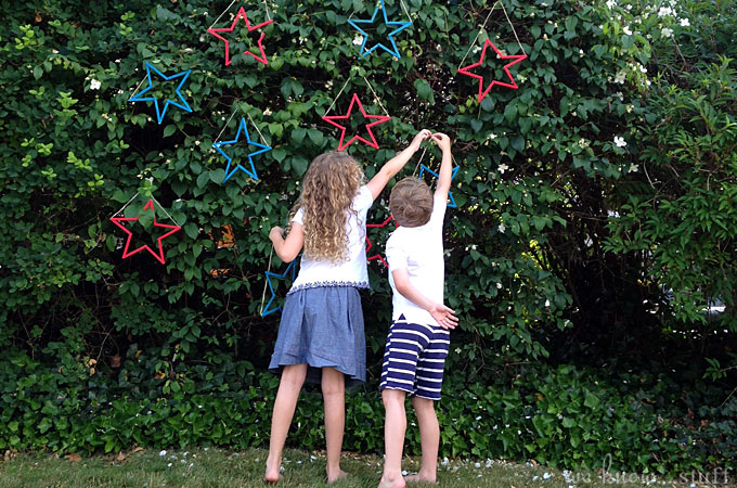 Our Patriotic popsicle stick stars are an affordable way to decorate your home for the 4th of July. We love finding new things to make with popsicle sticks for kids!