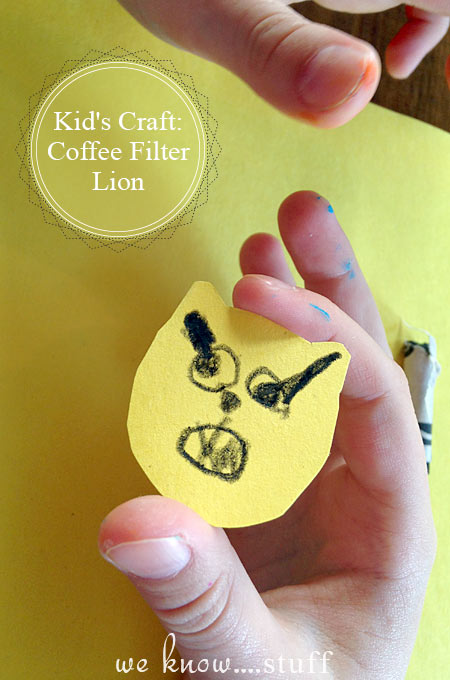 Our coffee filter lion craft for kids is a fun way to tap into your child's unique interests. My son doesn't always like to craft with me, but he's always ready to build a lion!