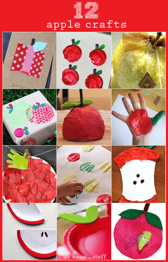 We have collected 12 Awesome Apple Crafts for kids that you and your children can create together. These craft ideas also make great classroom activities.