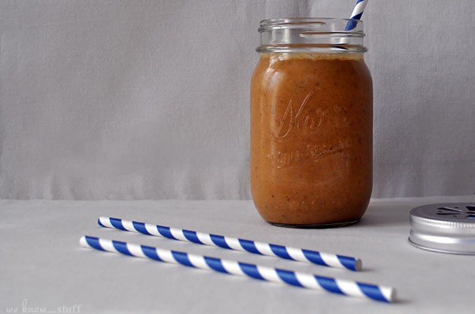 This healthy pumpkin smoothie recipe is an easy way to start your day. Using Libby's canned pumpkin you can quickly blend up the perfect fall breakfast.