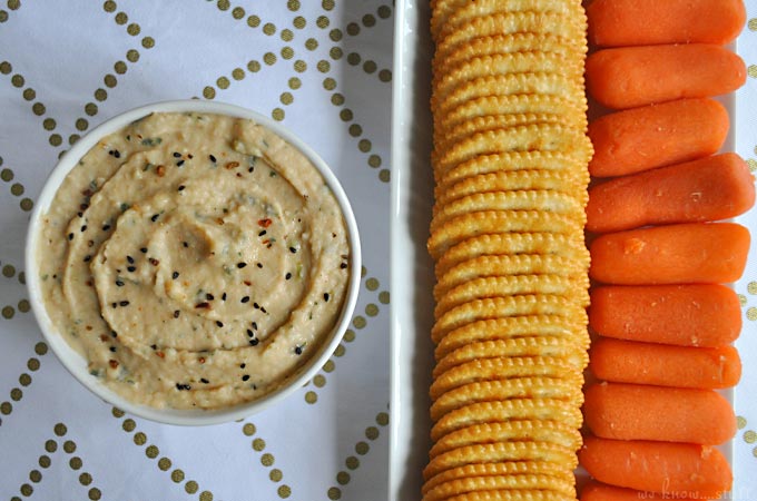 Mom's easy white bean dip recipe is a family favorite. With just a few ingredients, it's ready in a flash and goes great with crunchy vegetables & crackers.