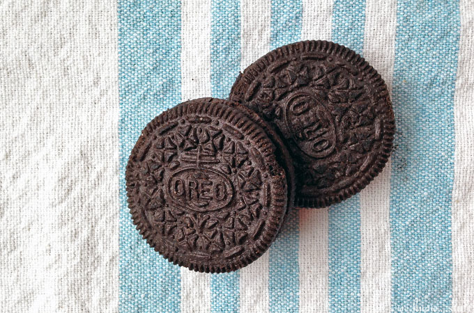 Oreos are a fun grab-and-go snack for your carpool.