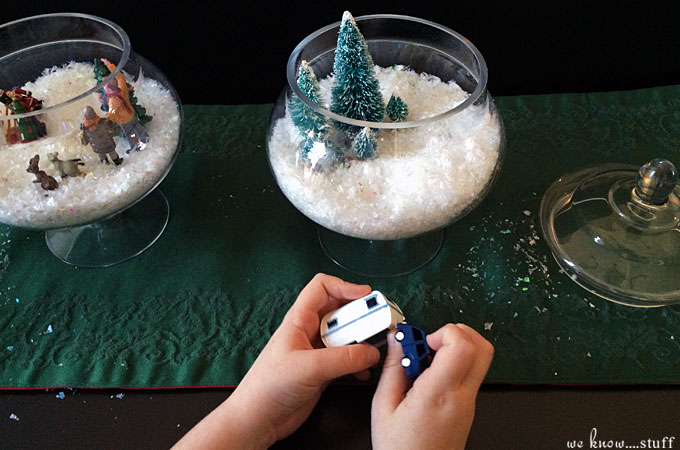 Our Christmas Terrariums are all about the kids. Let this joyful craft be full of their ideas and Christmas Spirit. There's no need for perfection here.