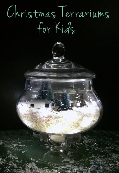Our Christmas Terrariums are all about the kids. Let this joyful craft be full of their ideas and Christmas Spirit. There's no need for perfection here.