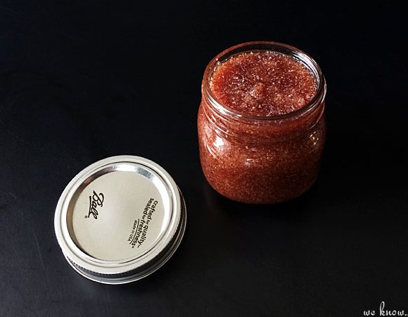 This Red Wine Body Scrub is a great way to use up leftover wine. Made with turbinado sugar and coconut oil, you're skin will be baby soft after you use it!