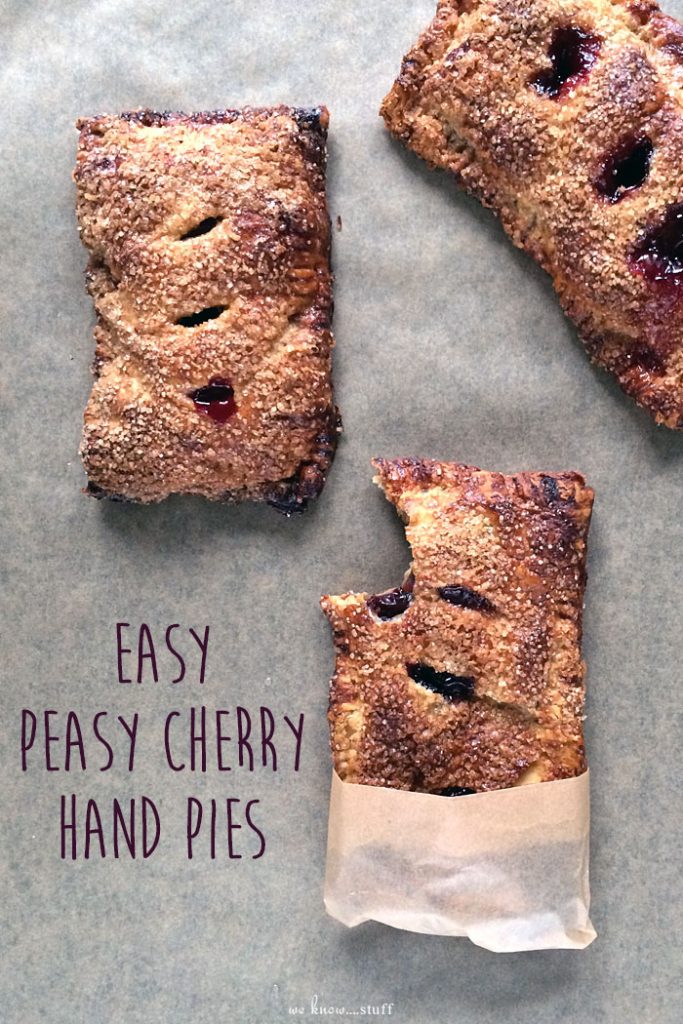 Did you know February is National Cherry Month? So let's make our tasty Cherry Hand Pies Recipe with our homemade, dye-free, cherry pie filling! Yum!
