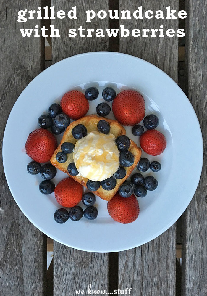 Our Grilled Pound Cake With Macerated Berries is a perfect dessert for summer. Simple and delicious, it can be made in mere minutes and goes quite well with vanilla ice cream! 