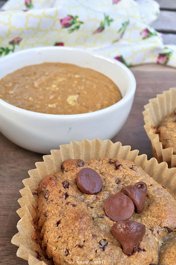 My go to after school snacks are these Nut Butter Muffins. Or "Banana Protein Bombs" as the kids like to call them! They take very little time to throw together and I get to control what goes into the recipe.