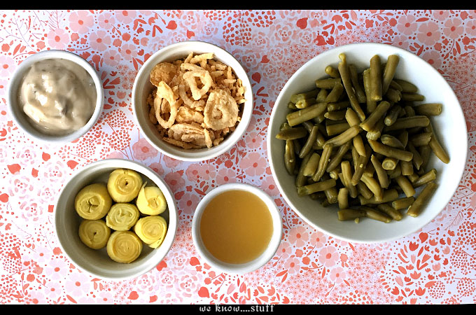 Green Bean Artichoke Casserole Recipe: the "more modern" cousin of our Mom's Favorite Green Bean Casserole. A lovely side dish to serve at "Friendsgiving."