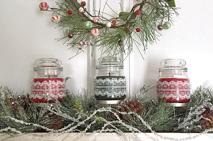 Ribbon Wrapped Candles. I love this connection of family through our sense of smell, which is why we've partnered with American Home™ by Yankee Candle®.