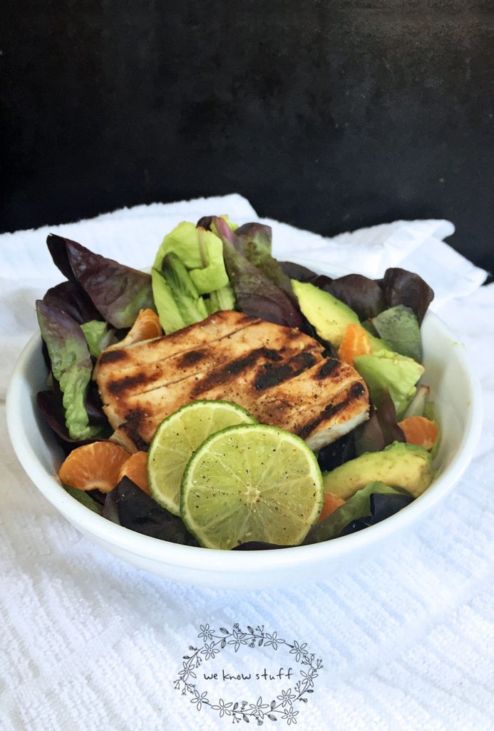 This quick and easy 7UP marinade for grilled chicken salad recipe is perfect for lunch or an easy dinner. This simple salad recipe can be made in minutes.