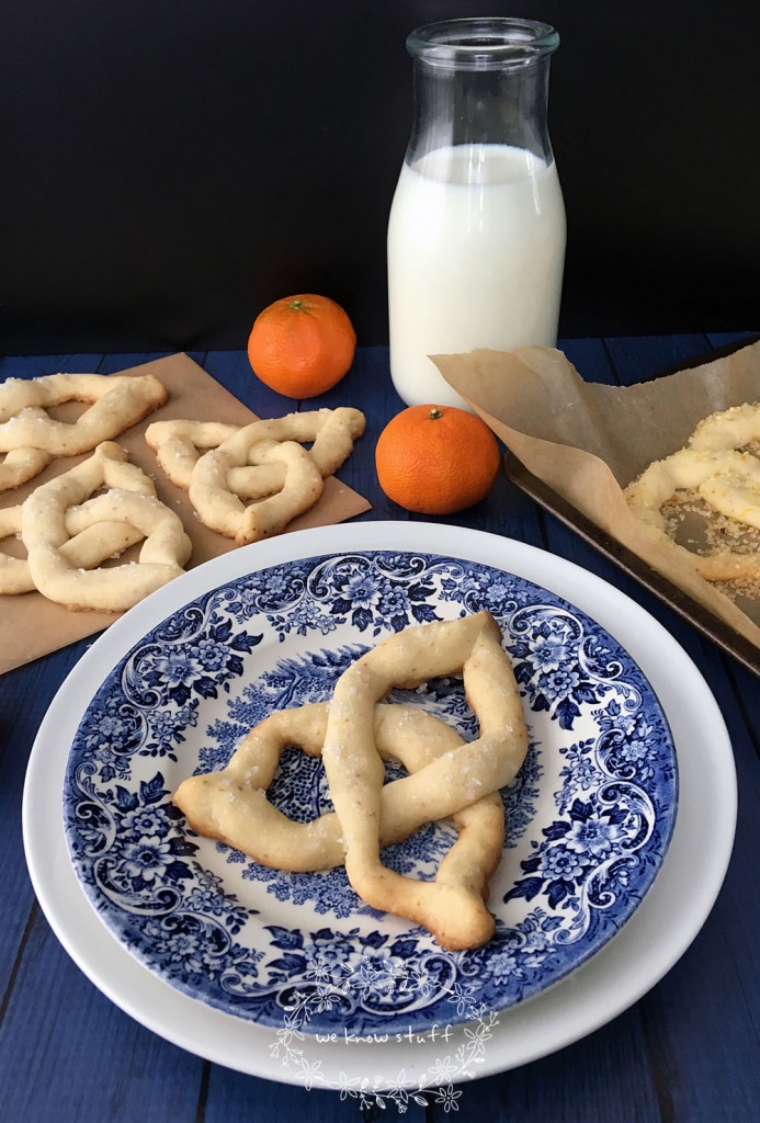 Are yoAre you looking for some tasty Saint Patrick's Day Cookies? Our Citrus Celtic Knot Cookies keep little hands busy as they bend shortbread dough into shapes!