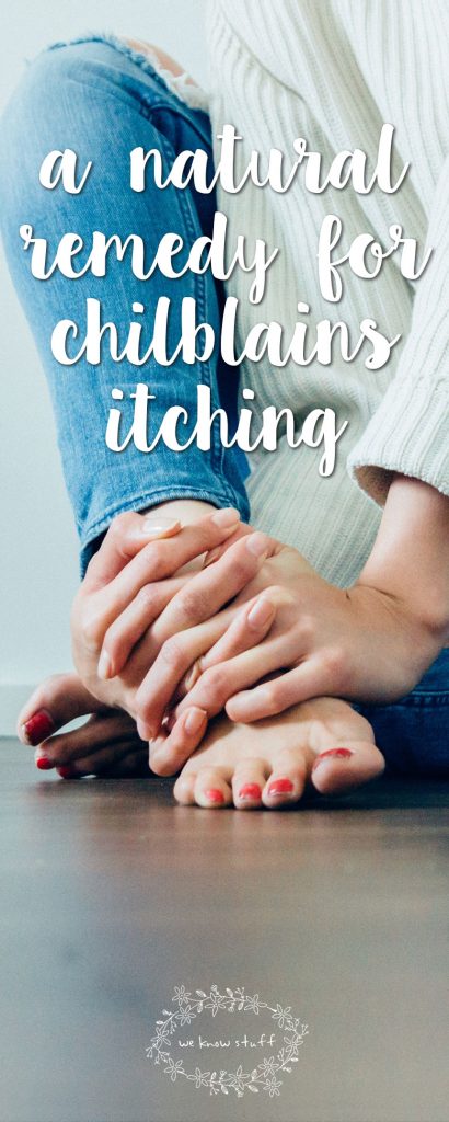 Do you get chilblains each winter? Well, I do. At the first sight of snow, angry, itchy, red welts appear on my feet and slowly creep up my toes. I immediately start panicking about how to stop chilblains itching. 