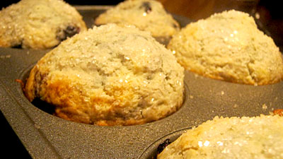We Know Stuff Texas Blueberry Muffins