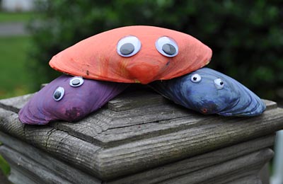 Kids Craft: Clam Shell Friends, www.weknowstuff.us.com