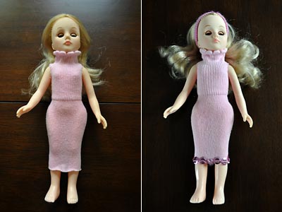 Kids Craft - Use Old Baby Socks To Make Doll Dresses, https://www.weknowstuff.us.com/