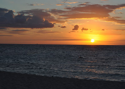 Sunset, Cozumel, Mexico