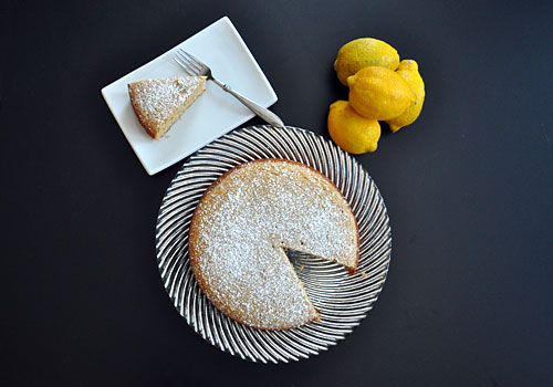 This Lemon Olive Oil Cake is full of citrus flavor and the wheat flour adds a delightful crunch to the batter. It's perfect for tea at Grandma's house!